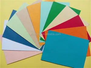 230gram A4 Colourful Embossed Leather Grain Cover Paper