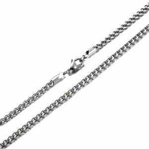 Wholesale 316l stainless steel jewelry necklace chain for pendant