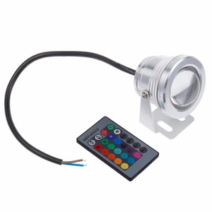 Éclairage sous-marin extérieur DC12V 10W RGB, projecteur <span class=keywords><strong>LED</strong></span> sous-marin, projecteurs, lampe à changement de couleur, étanche IP68 <span class=keywords><strong>pour</strong></span> étang - Product Image 1