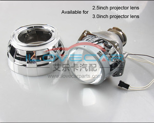 2.5 pulgadas/3.0 pulgadas ocultó la lente del proyector sudario con guía <span class=keywords><strong>de</strong></span> luz del ojo del ángel - Product Image 4