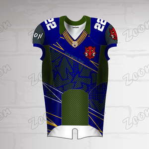 Vendita all'ingrosso della migliore squadra di colore verde maglia di Football americano gioco di pratica di combattimento uniforme di Football americano - Product Image 3