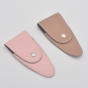 Bolsa de cuero de viaje para hombre de etiqueta privada de acero inoxidable preciso aseo bigote barba estilo de pelo peine de tijera - Product Image 4