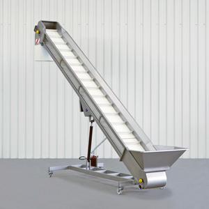 flighted conveyor belt