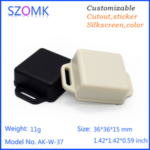 <span class=keywords><strong>Caja</strong></span> de Conexiones de Pared de <span class=keywords><strong>Doble</strong></span> Apertura y <span class=keywords><strong>Doble</strong></span> <span class=keywords><strong>Enchufe</strong></span>, Fabricada en ABS, para Instalación DIY, IP54, Negra/Beige - Product Image 5
