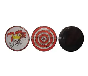 high quality metal golf ball marker Wholesale Cheap Bulk Sport Metal Golf Custom brand Ball Marker