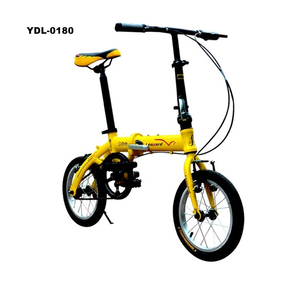 Duy Nhất Tốc Độ 14 Inch Mini Hợp Kim Nhôm Gấp Xe Đạp Ngoài Trời 14 Inch Xe Đạp Với Phanh Đĩa Và V Hệ Thống Phanh - Product Image 4