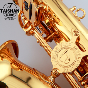Saxofón Alto Eb Taishan, Color Lacado en Oro - Product Image 4