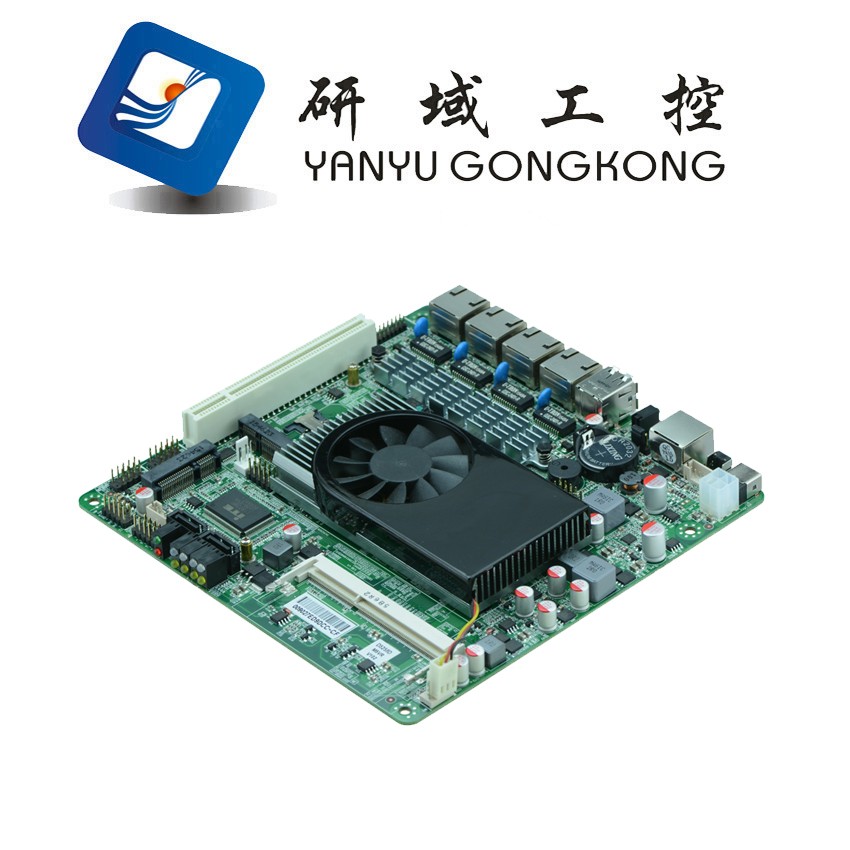 Твердое качество продукта OEM Intel Atom материнская плата брандмауэр для 4 lan с Intel 8201HBM Чипсет