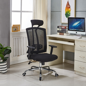 Haute qualité meilleur ergonomique moderne à <span class=keywords><strong>dossier</strong></span> haut en maille fantaisie orange soutien <span class=keywords><strong>lombaire</strong></span> chaise de bureau avec repose-tête - Product Image 5