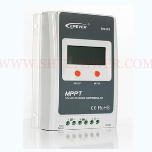 추적기 2210A EPsloar <span class=keywords><strong>20A</strong></span> MPPT 태양 충전 컨트롤러 12V 24V LCD MT50 미터