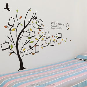 Nuovo caldo FAI <span class=keywords><strong>DA</strong></span> TE rimovibile photo frame family tree pvc della decorazione della casa autoadesivo della parete della decalcomania di citazione della deriva di memoria passato bella di memoria di arte - Product Image 3