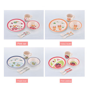 Melamine की तरह bpa मुक्त बच्चे प्लेट और कटोरा सेट बच्चों tableware सेट - Product Image 6