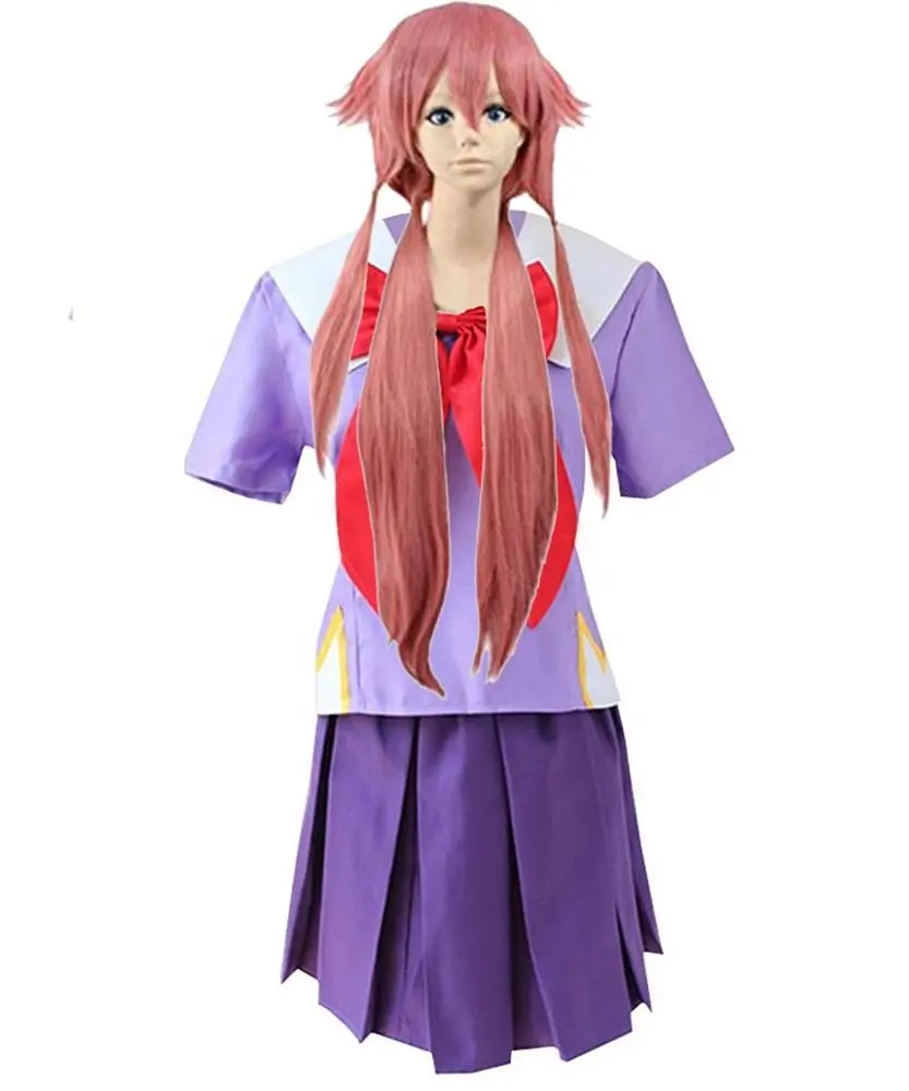 Costume de Cosplay japonais ecwalson, robe pour femme, Future Diary, Gasai Yuno, uniforme scolaire