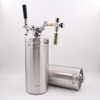 Dispensador de Cerveza y Cócteles de Mesa con Grifo Tipo Mini Barril