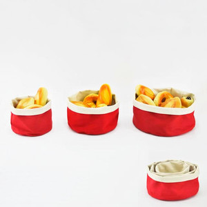 Hot Sale Green Kitchen Cloth <b>Bread</b> <b>Basket</b> Set for Fruit - Product Image 6