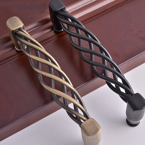 Gagang/Pegangan Pintu Dapur Logam Campuran Berongga Antik - Product Image 1