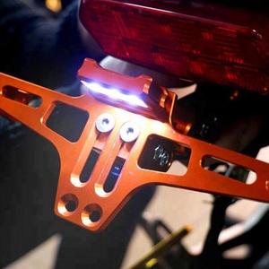 Placa de matrícula trasera CNC para Kawasaki Z800 Z750 Z900, 2017 - Product Image 4