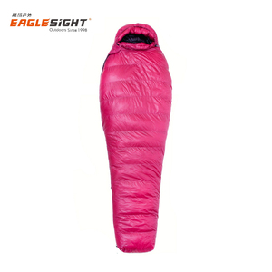 <strong>Luxury</strong> High Quality <strong>Mummy</strong> Goose Down <strong>Sleeping</strong> <strong>Bag</strong> Winter Camping <strong>Sleeping</strong> <strong>Bag</strong> Candy Pink <strong>Sleeping</strong> <strong>Bag</strong> - Product Image 2