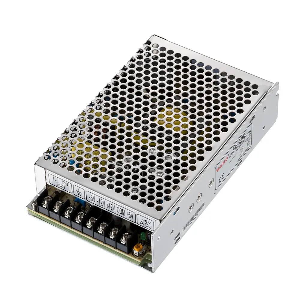 /-15V 24V 1.6A 3A 8A 20A 316W Mean Well Original QP-320F Quad Output with PFC Function Power Supply 5V