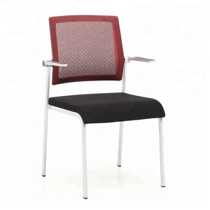 Tissu empilable de haute qualité, chaise de salle de formation de conférence de visiteur de réunion de bureau professionnel Simple - Product Image 1