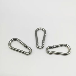 Mosquetón de Escalada de 5 mm M5, Acero Inoxidable 304, Uso Industrial, Acabado Pulido - Product Image 3