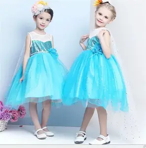 Sequin beaded dress cheap frozen elsa dress,frozen dress,elsa dress cosplay costume in frozen