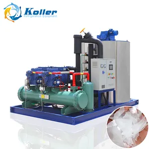 KOLLER 20tons flake ice machine for fishery fresh sea water ice maker KP200