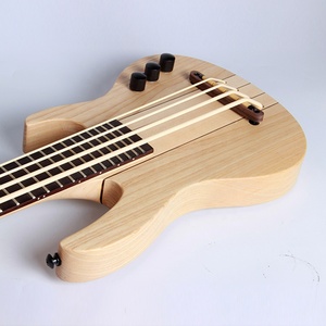 Guitare <span class=keywords><strong>basse</strong></span> électrique en nylon, 4 <span class=keywords><strong>cordes</strong></span>, ukulele, mini <span class=keywords><strong>basse</strong></span> électrique - Product Image 3