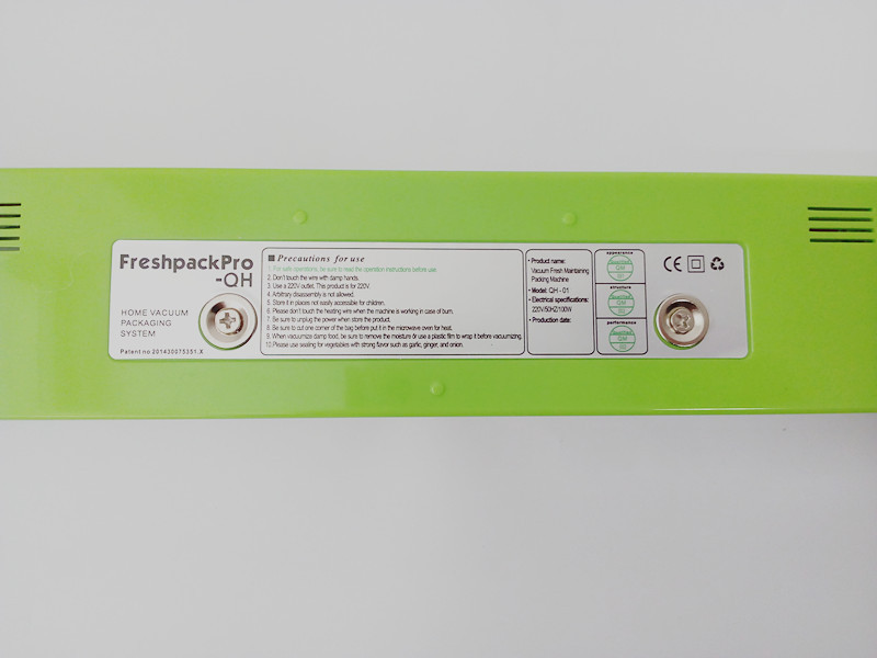 Scellant À Vide des ménages Machine Pour Le Fromage et Les Aliments Secs