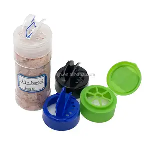 60ml 80ml 100ml 120ml di plastica barattolo di spezie con shaker/condimento vaso