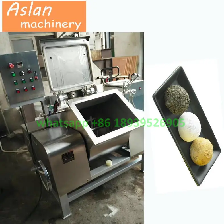 mochi dough making machine/glutinous rice flour Steam refining cooking machine/mochi dough cooking machine