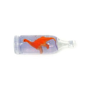 ZF128 2021 popolare istruzione colore caldo cristallo dinosauro animale fai da te melma barile bottiglia stucco melma - Product Image 4