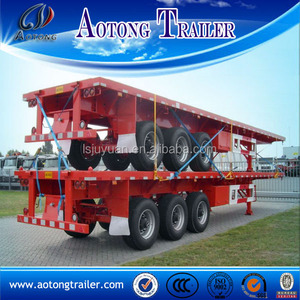 Camión contenedor de transporte remolque de cama plana semi trailer sales en el líbano - Product Image 5