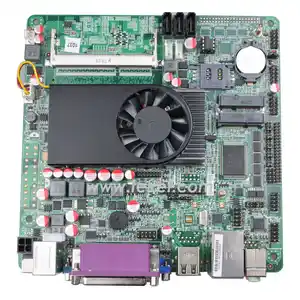 Intel Celeron 1037U 1.8Ghz Mini-ITX embedded Motherboard C1037UM-D210 DC Power LPT+COM+PS2,2*MINI PCIE,Dual Lan Port
