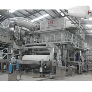 Toilet paper machine maker / pulp tissue paper making machine