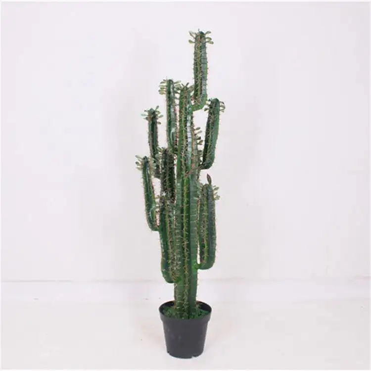 Professional made plastic artificial plants indoor decorative large artificial cactus