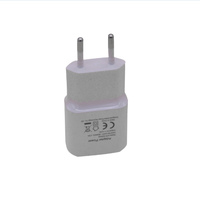 Nuevo Adaptador de Corriente USB AC/DC Portátil con Enchufe Europeo, Certificado CE LVD EMC CEC, 5V 1.5A, con Protección OTP/OVP para Cámara