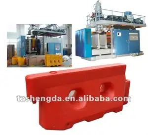 machine for water filled road barriers