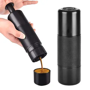 Mini viaggio di lavoro/outdoor pressione della mano mini portatile per caffè espresso macchina per il caffè