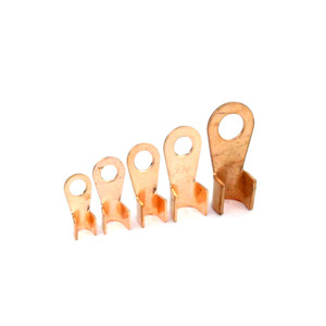 OT-50A 6.2Mm Dia Đỏ Đồng Tròn Splice Vòng Thiết Bị Đầu Cuối Dây Pin Trần Kết Nối Cáp Lugs Thiết Bị Đầu Cuối - Product Image 4