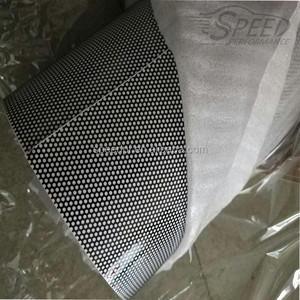 Chiều Rộng Tùy Chỉnh Fiexed Chiều Dài 50M New Arrival Quảng Cáo Ngoài Trời Tùy Chỉnh Đôi Màu Đen Keo Một Cách Tầm Nhìn Cửa Sổ Phim - Product Image 5