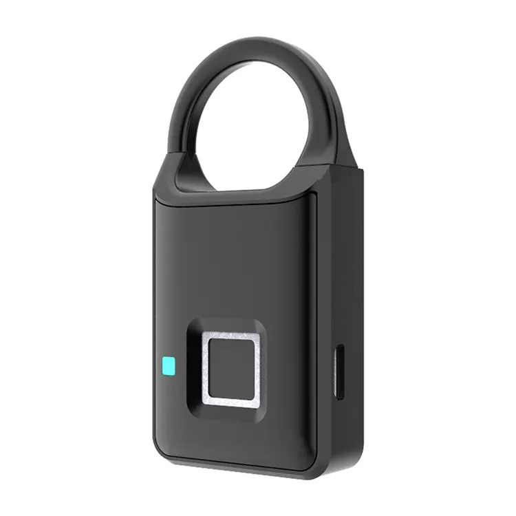 Smart Lock cadeado para bagagem Cadeado de Impressão Digital À Prova D' Água Bicicleta Mochila Ginásio Locker Gaveta Casa