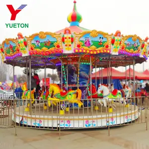 באיכות גבוהה בשימוש Funfair נסיעה לילדים Merry Go Round למכירה