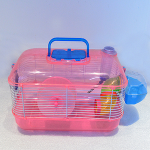 Gabbia per cani di alta qualità in plastica criceto gabbia per topi Multi-strato di dimensioni con facile da trasportare la maniglia modello solido all'ingrosso della scatola di fabbrica - Product Image 3