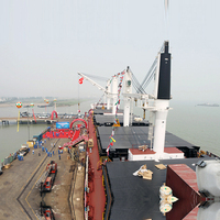 Grue de pont hydraulique YUFEI 30 tonnes à flèche rigide, montée sur piédestal, pour levage maritime, navires, yachts et embarcations offshore