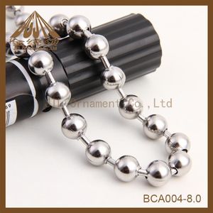 agradable libre de níquel accesorios collar de cadena de <span class=keywords><strong>la</strong></span> bola - Product Image 1