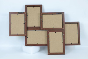 6pcs 4x6" Collage <strong>Photo</strong> Frame, MDF Picture Frame, Handmade Collage Frame - Product Image 2
