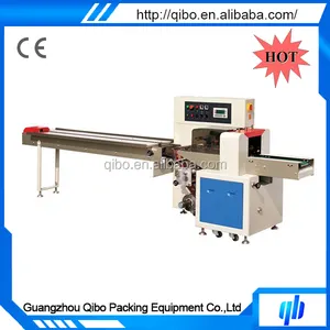 China supply used cheapest removable hot sale horizontal flow packing machine