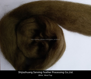 Ventas al por mayor de lana Merino superior de fibra Roving uso para hilado del calcetín - Product Image 1