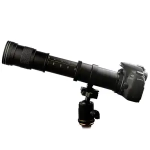 卸売 マウントキヤノン70d-420-800mm F/8.3-16 Canon 5D 6D 7D 7D 60D 70D 77D 80D T3 T3i T4i T5 T5i T6 T6i T6s T7用手動望遠カメラレンズTマウント